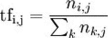 Text-subject-model-based data processing method for commodity classification