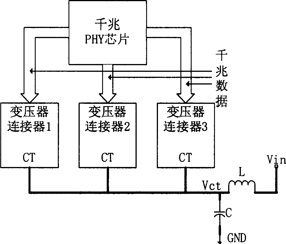 Network interface with filtering device