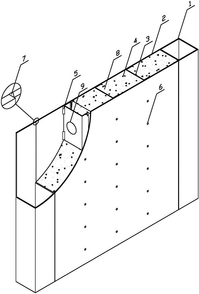 Plug welding type double-steel plate composite shear wall