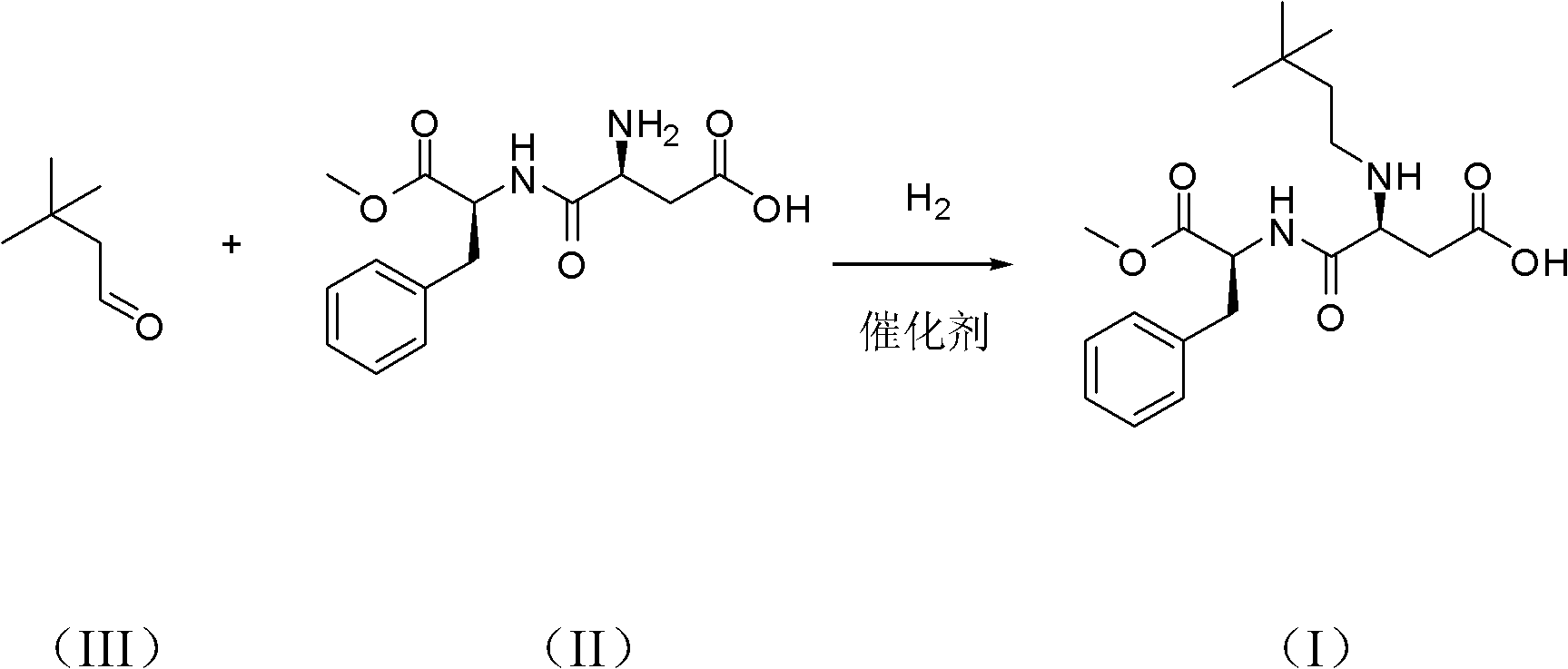 Method for preparing neotame