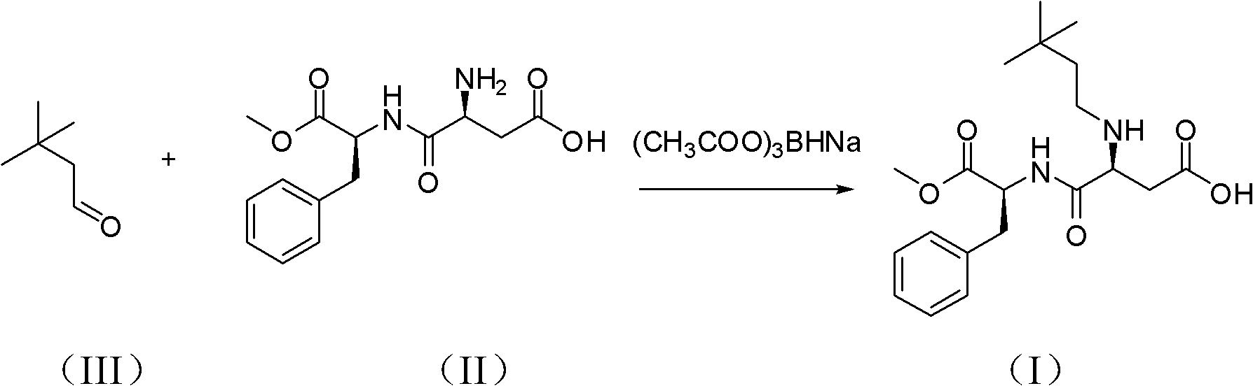 Method for preparing neotame