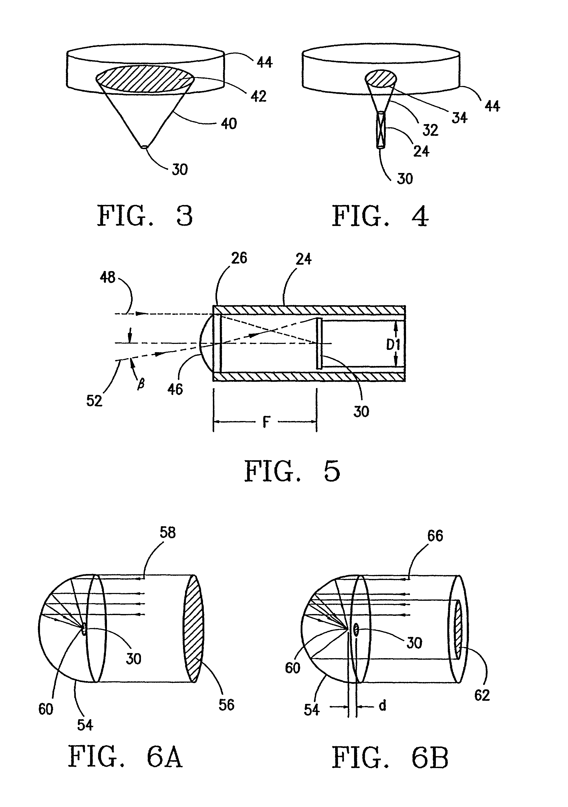 Detector array for use in a laser imaging apparatus