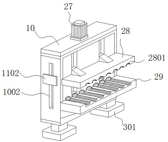 Automatic connector pin inserting machine capable of conducting fixed-length cutting on pins