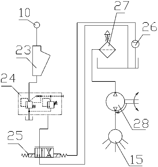 Fire-fighting robot water-cooling system