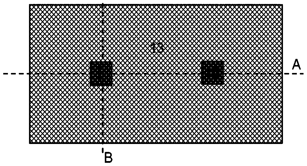 Double-bracket-shaped gate-controlled bidirectional switch tunneling transistor and manufacturing method thereof