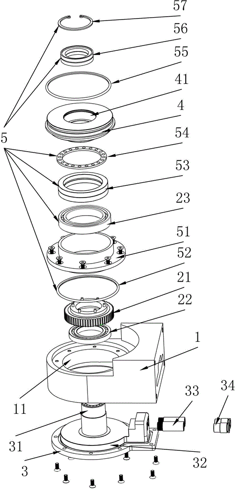 Fluoride shaft seal ultrathin rotating cathode end