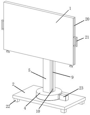 Explanation display device for teaching Chinese as foreign language