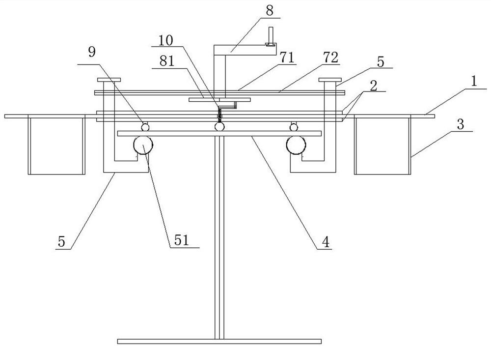 Positioning device and positioning method for drilling of anchor rod of tunnel primary support steel arch