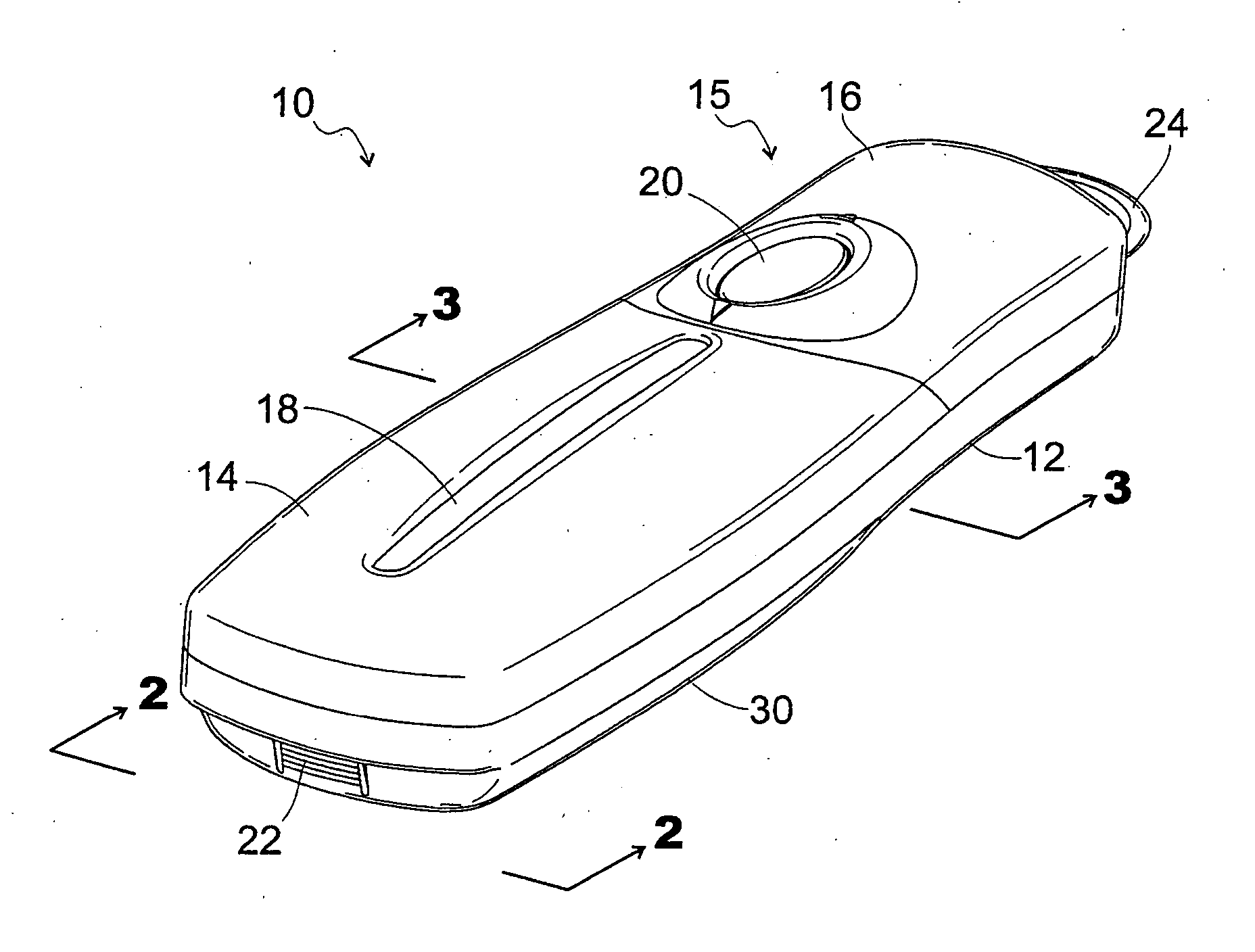 Portable hand-held paper shredder