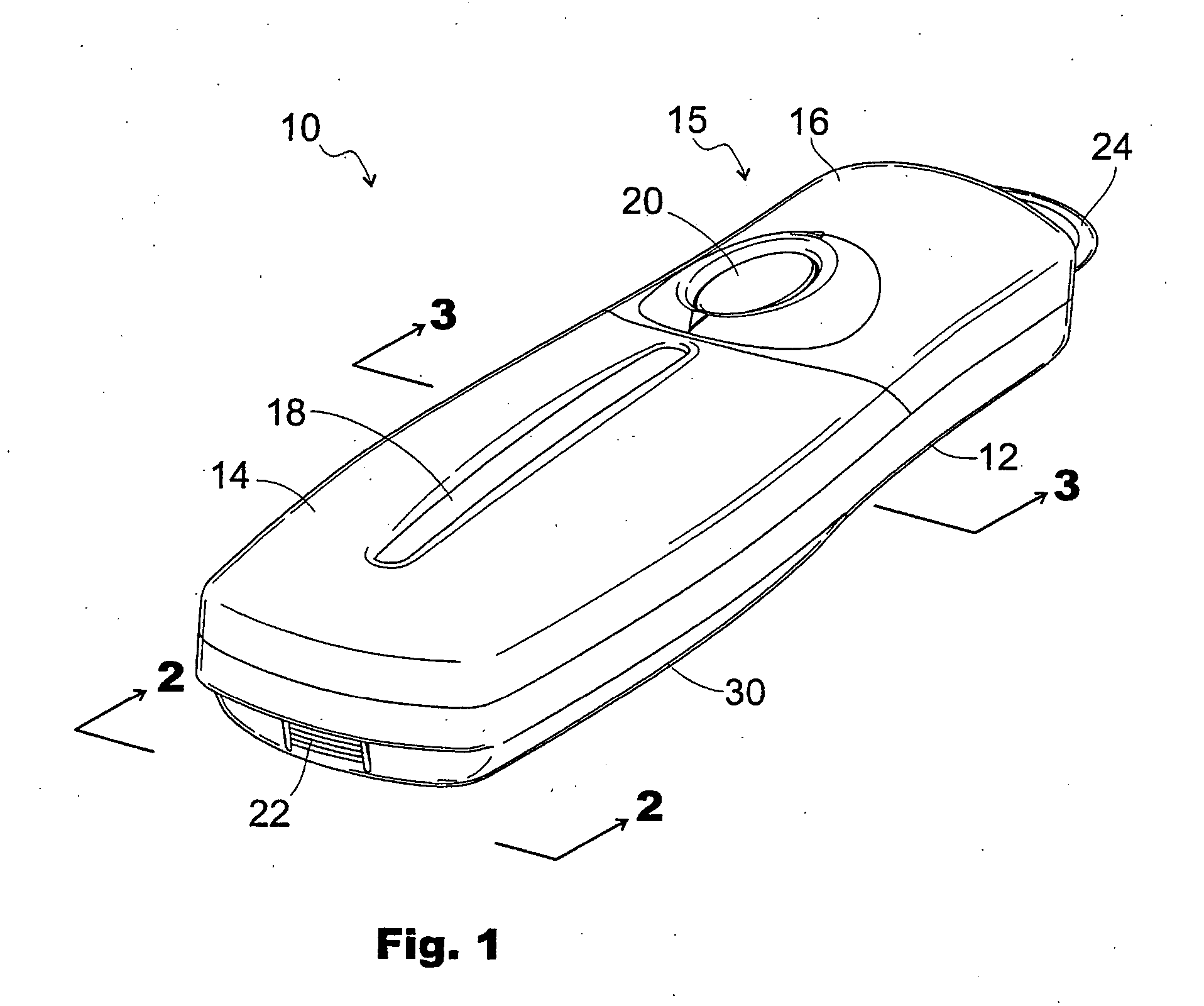 Portable hand-held paper shredder