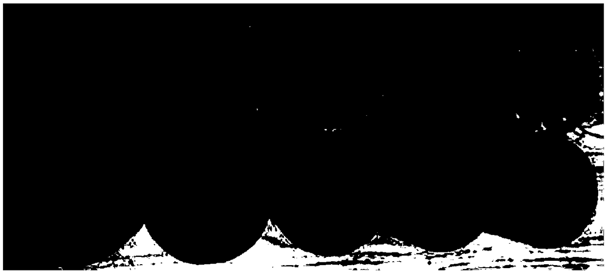 Test method used for detecting concrete product efflorescence degree