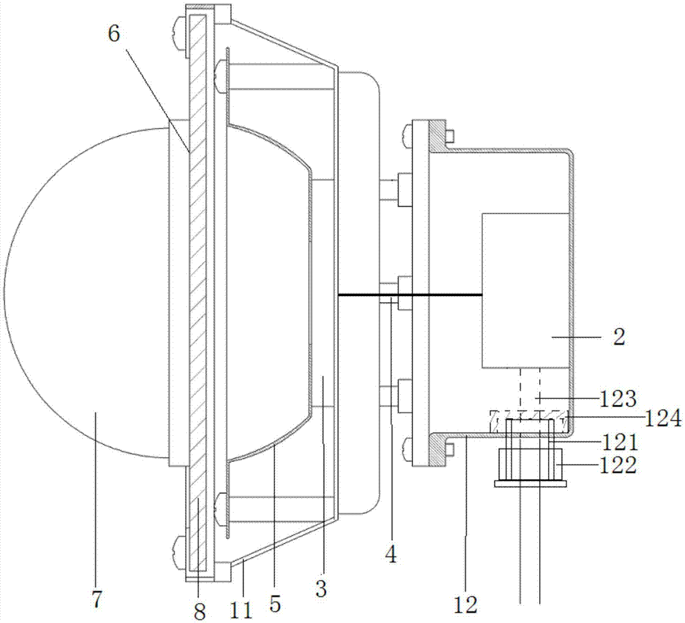 LED light supplementing lamp