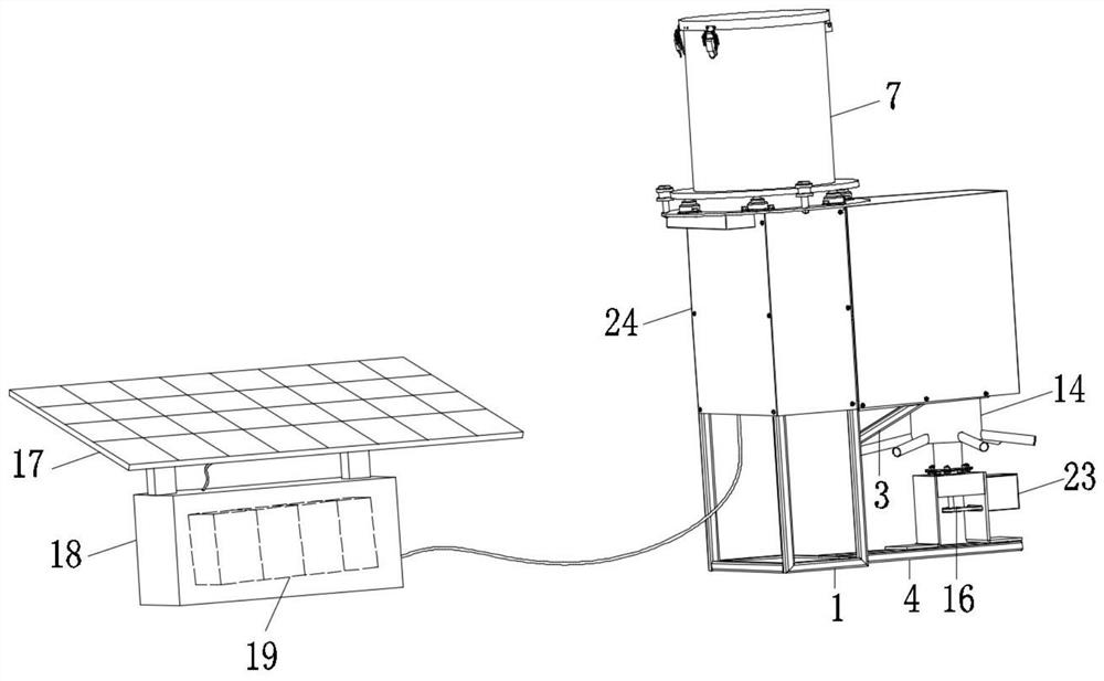 Feeding device for aquaculture