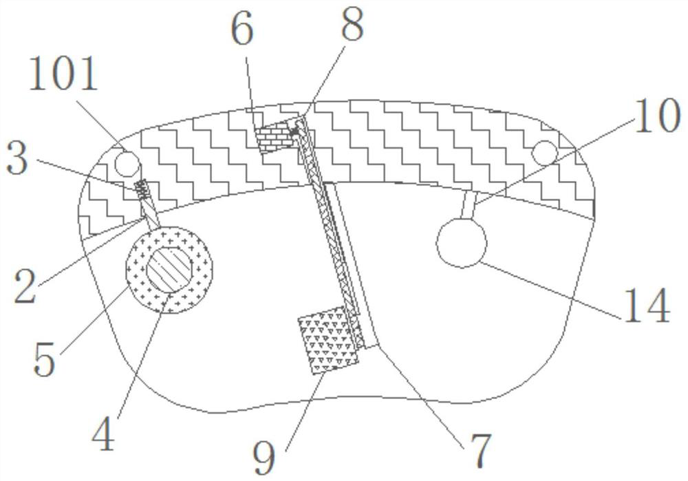 A round edge grinding equipment that is convenient to carry and suitable for different diameters