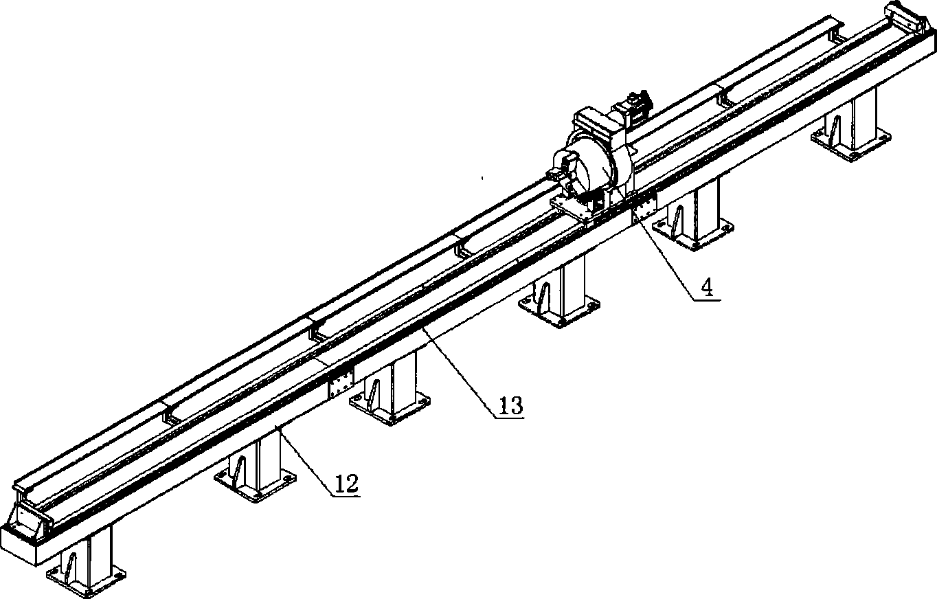 Full-automatic single-tube pin welding device