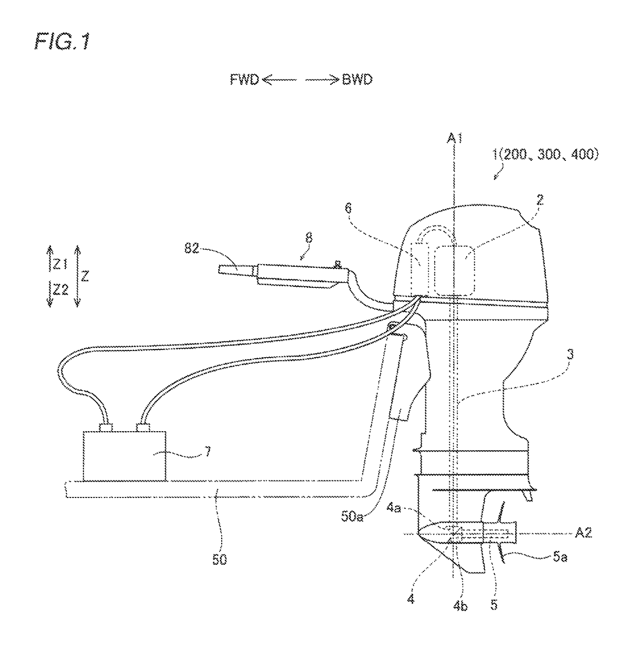 Marine propulsion device