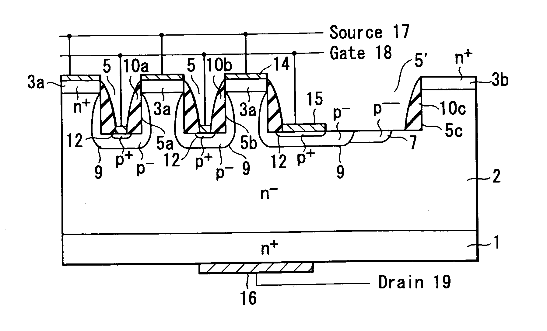 High-breakdown-voltage semiconductor device