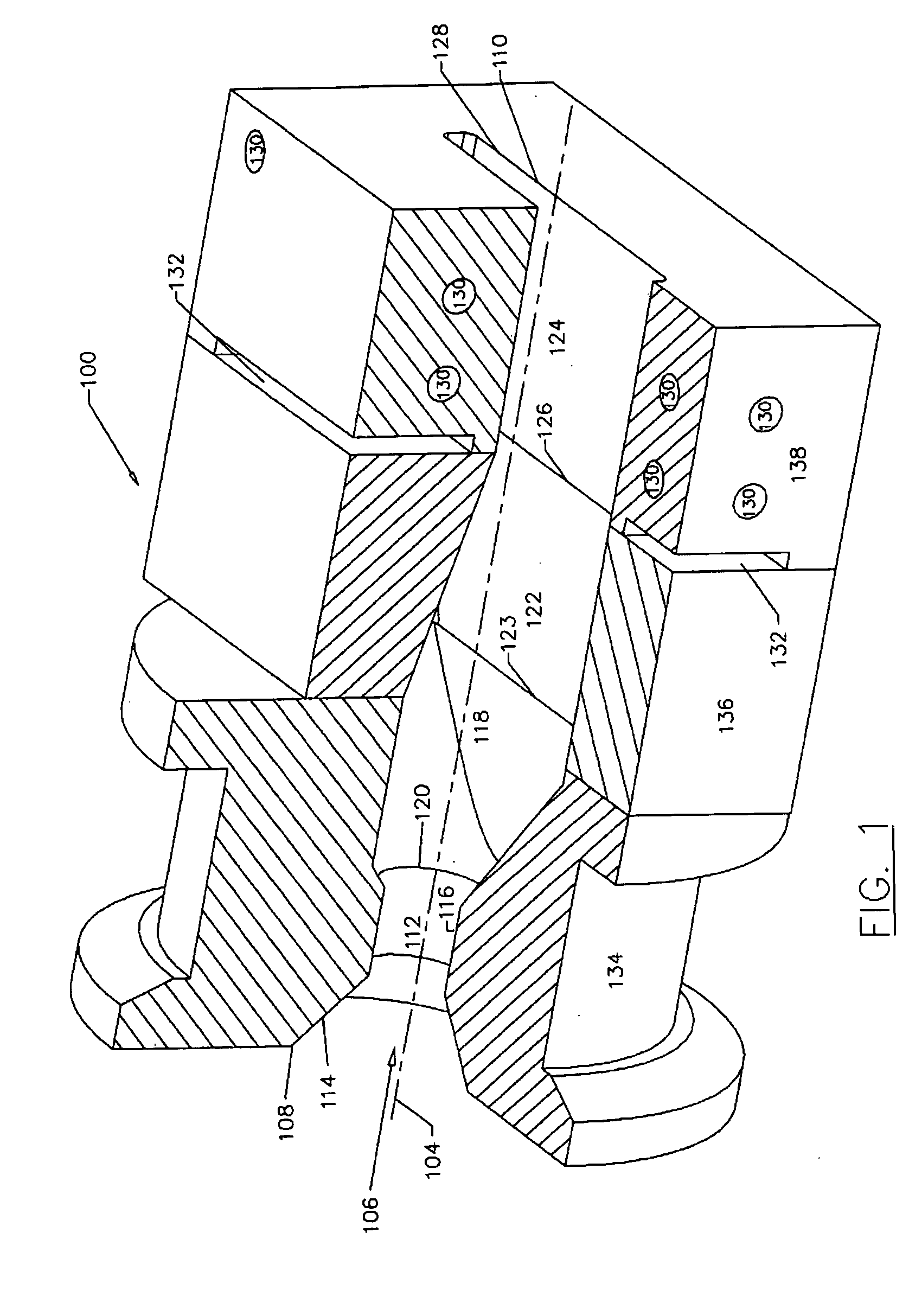 Die assembly and production process for profile extrusion