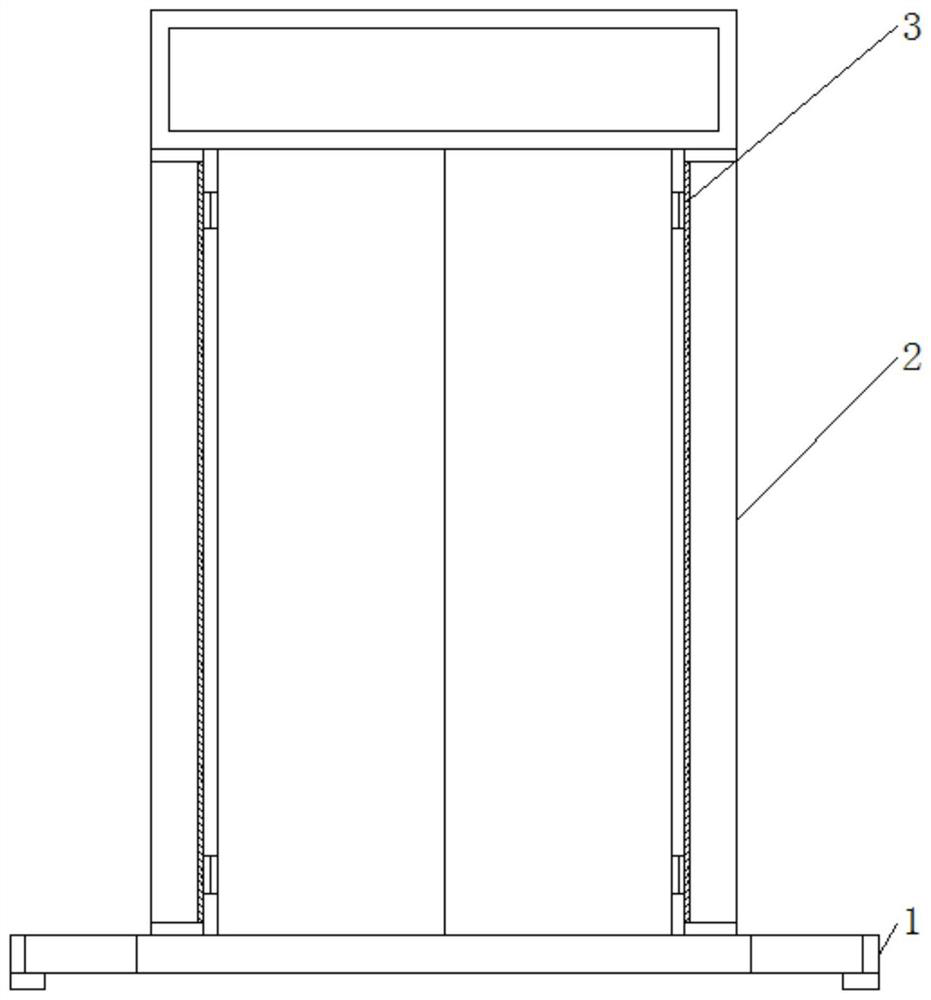 High-low voltage electrical appliance cabinet easy to adjust