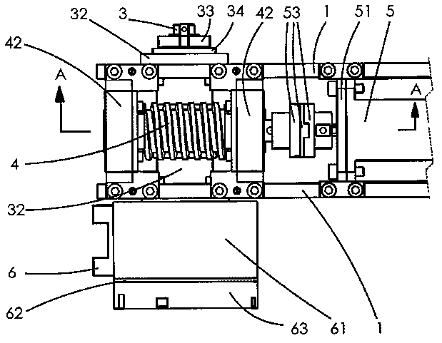 Planetary rover suspension mechanism capable of actively lifting and pressing wheel