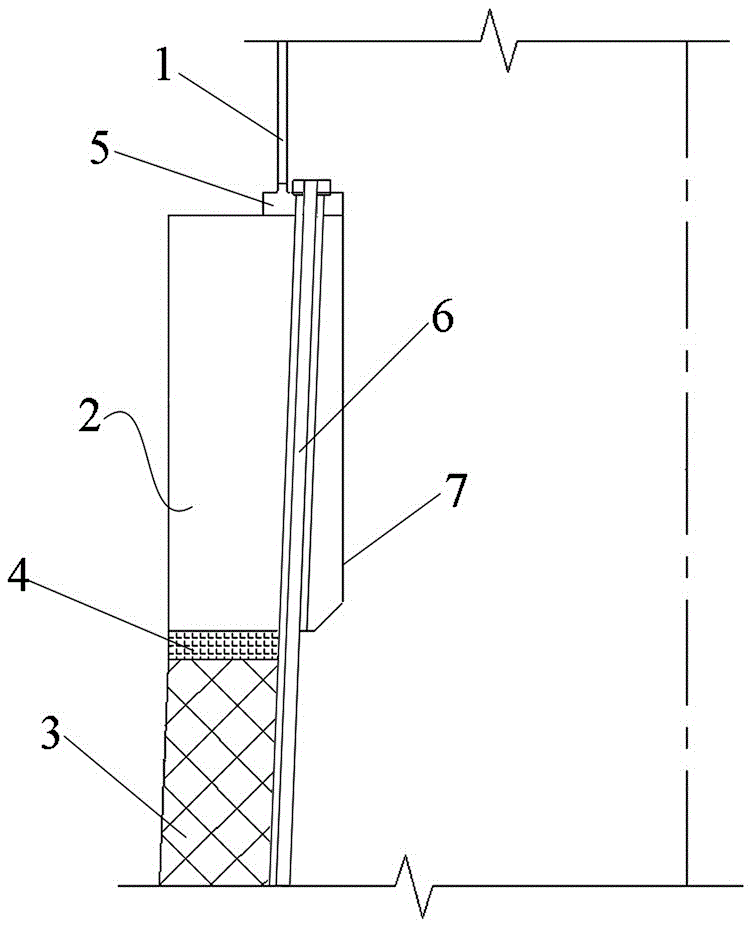 Hinge joint conversion type external prestressed concrete tower and construction method thereof