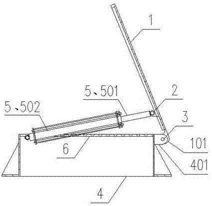 Safety device for preventing road rainwater from entering underground comprehensive pipe gallery and application system