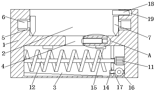 Feeding device for livestock breeding