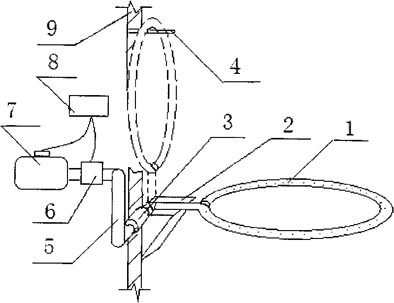 Auxiliary air curtain device for kitchen range hood