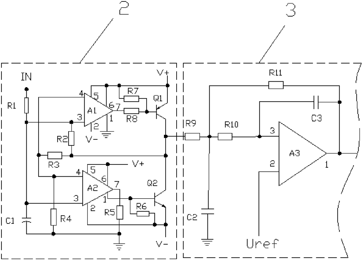 Radio frequency power single pole double throw switch circuit