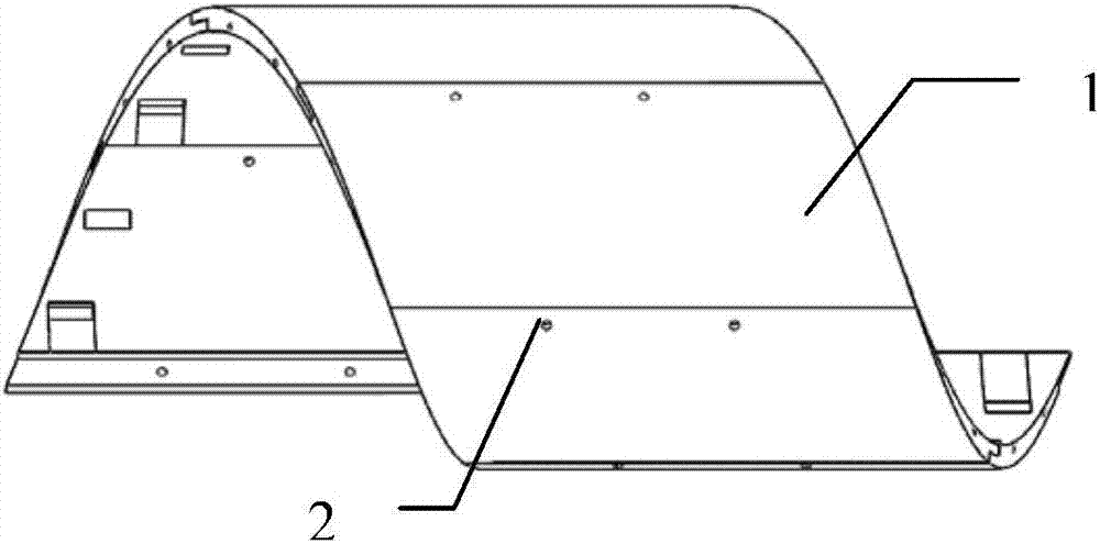 Spiral type fabricated tunnel structure and construction method thereof