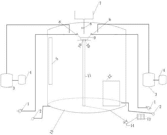 Expanded bead preparation device and preparation method thereof