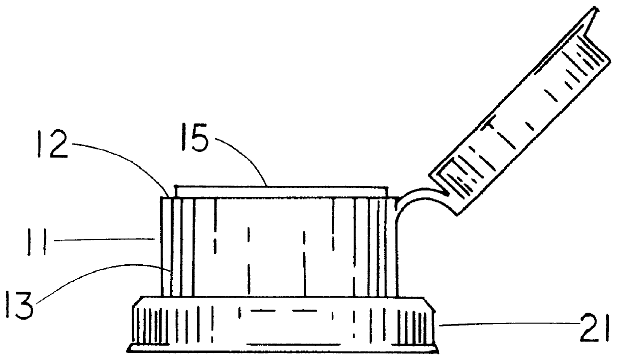 Tops for making common bottles into insect traps