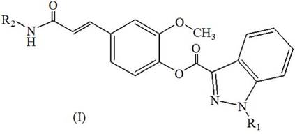 Ferulic acid derivative and application thereof in animal premix