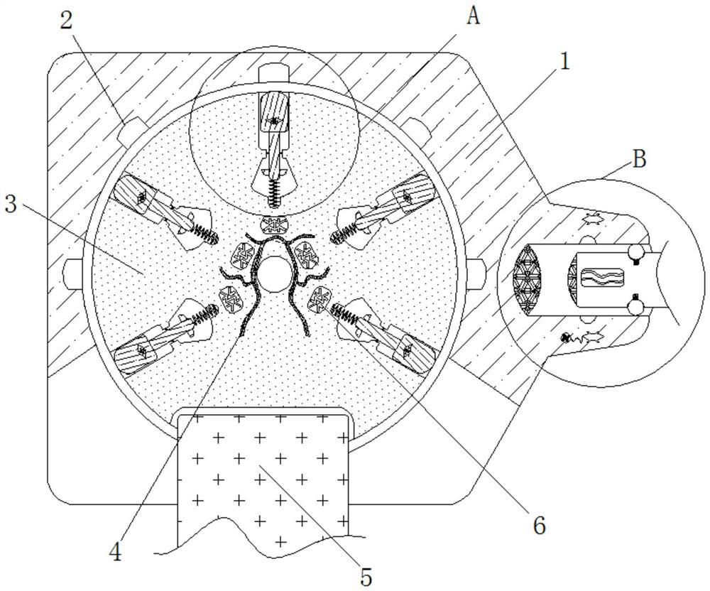 Multi-angle grinding device for valve sealing surface production