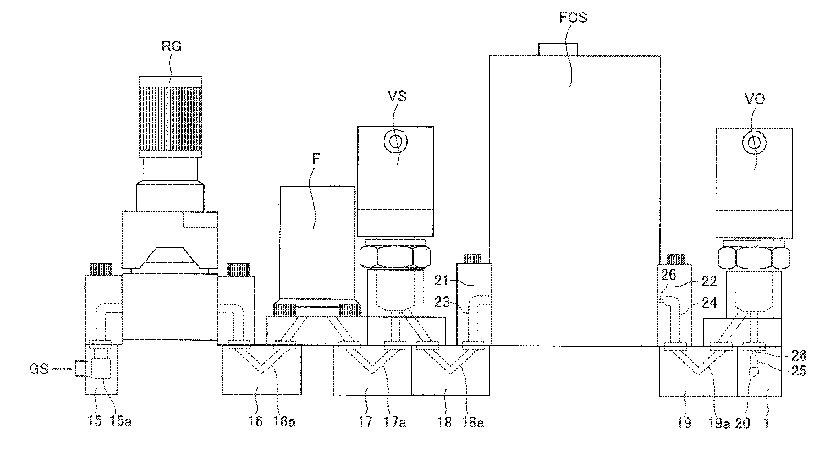 Mixed gas supply apparatus