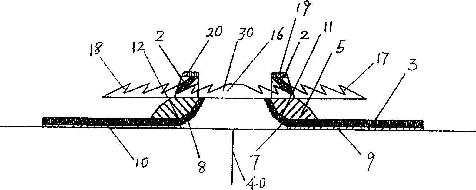 Skin wound locking device