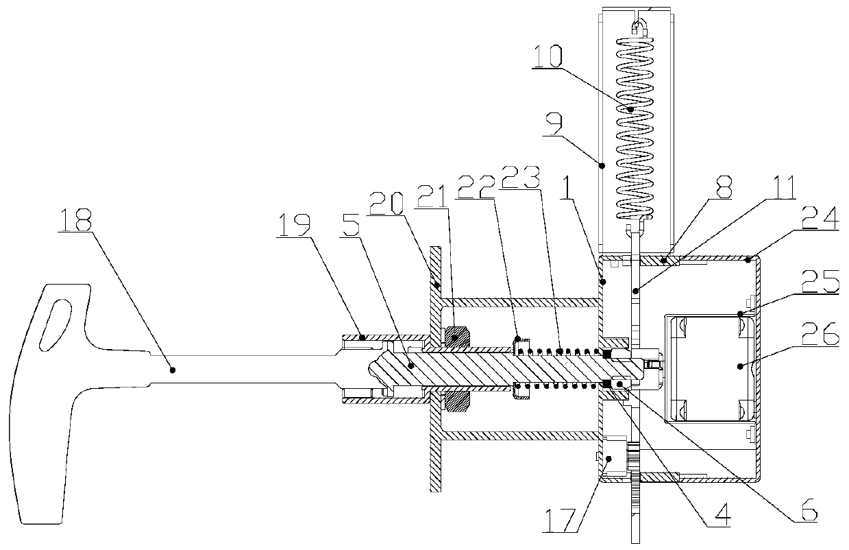 An electric control lock and method for remotely closing shutters of a ventilation pavilion