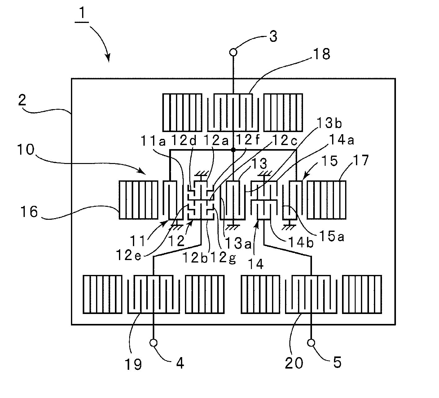 Balanced acoustic wave filter