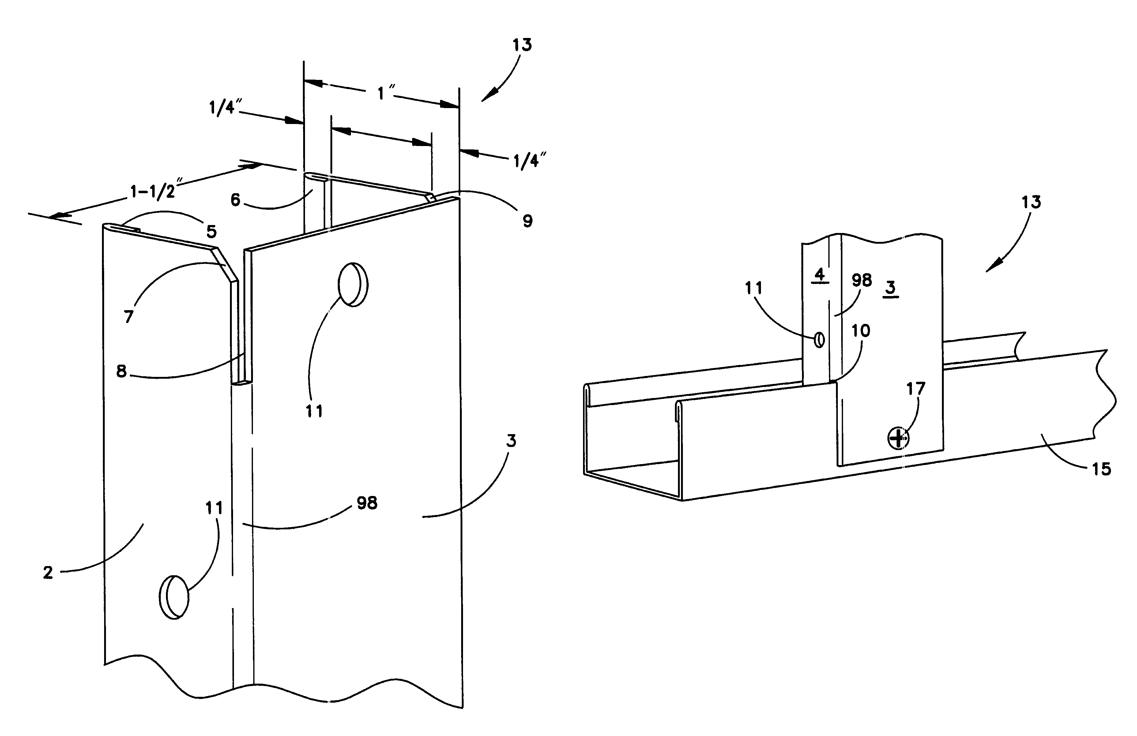 Wall framing stud and wall framing system