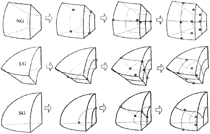 Construction method of adaptable earth system spatial grid