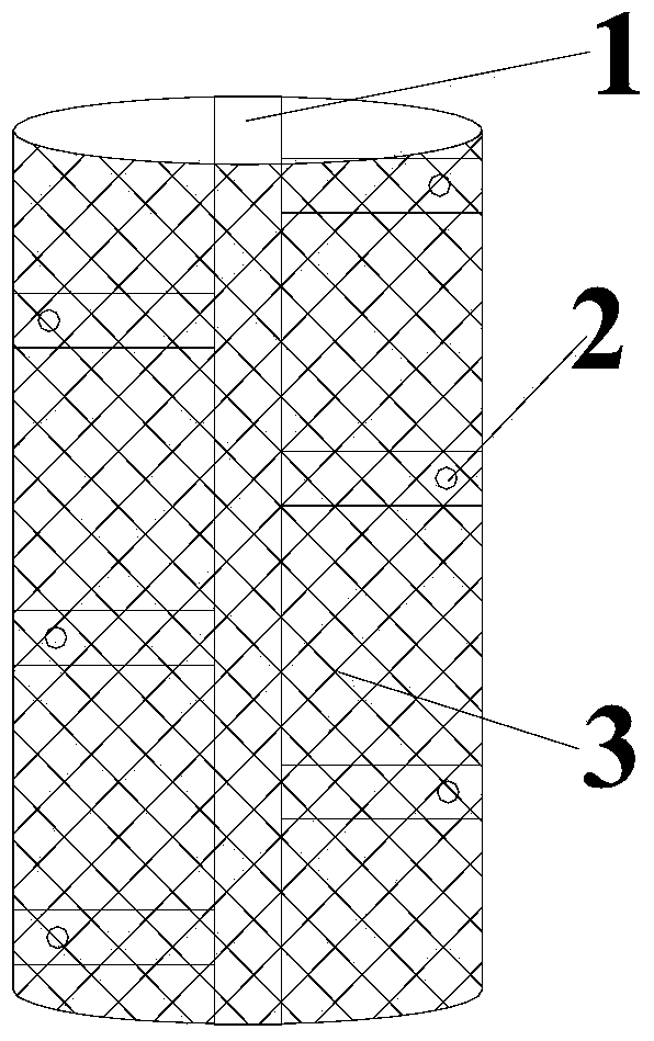 Method for producing D-lactic acid through repeated batch fermentation by utilizing surface immobilization technology