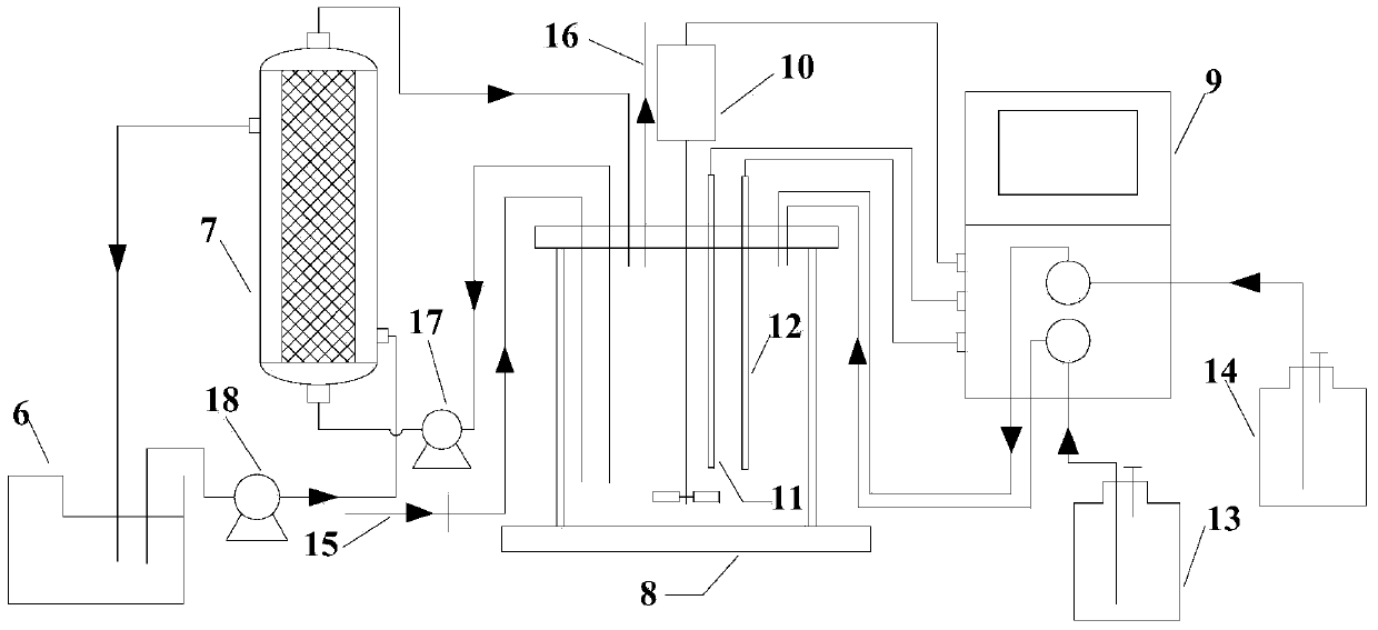 Method for producing D-lactic acid through repeated batch fermentation by utilizing surface immobilization technology