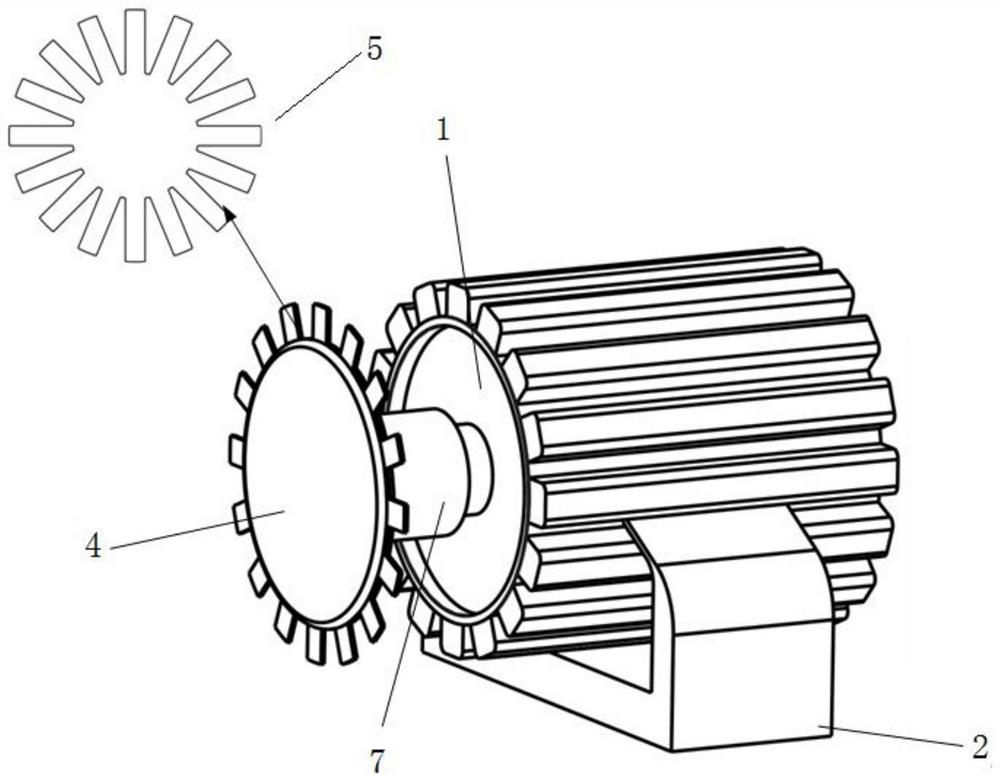 A frequency-tunable ultra-low frequency mechanical antenna structure