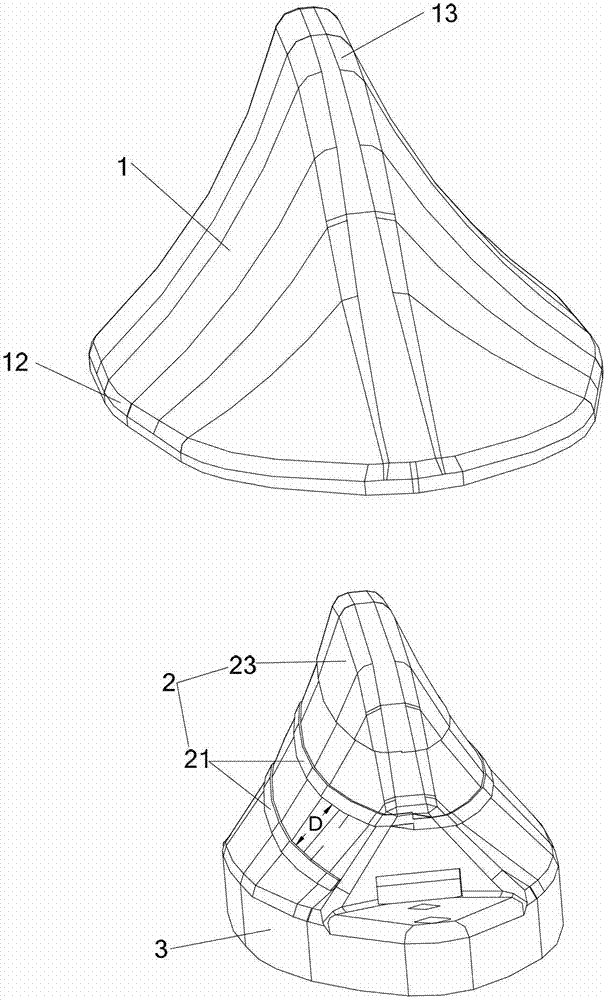 Vehicle-mounted antenna and manufacturing method thereof