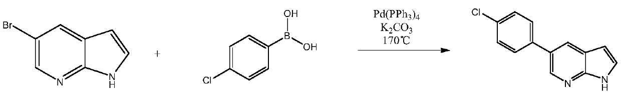 A kind of convenient preparation method of vemurafenib and its analogs