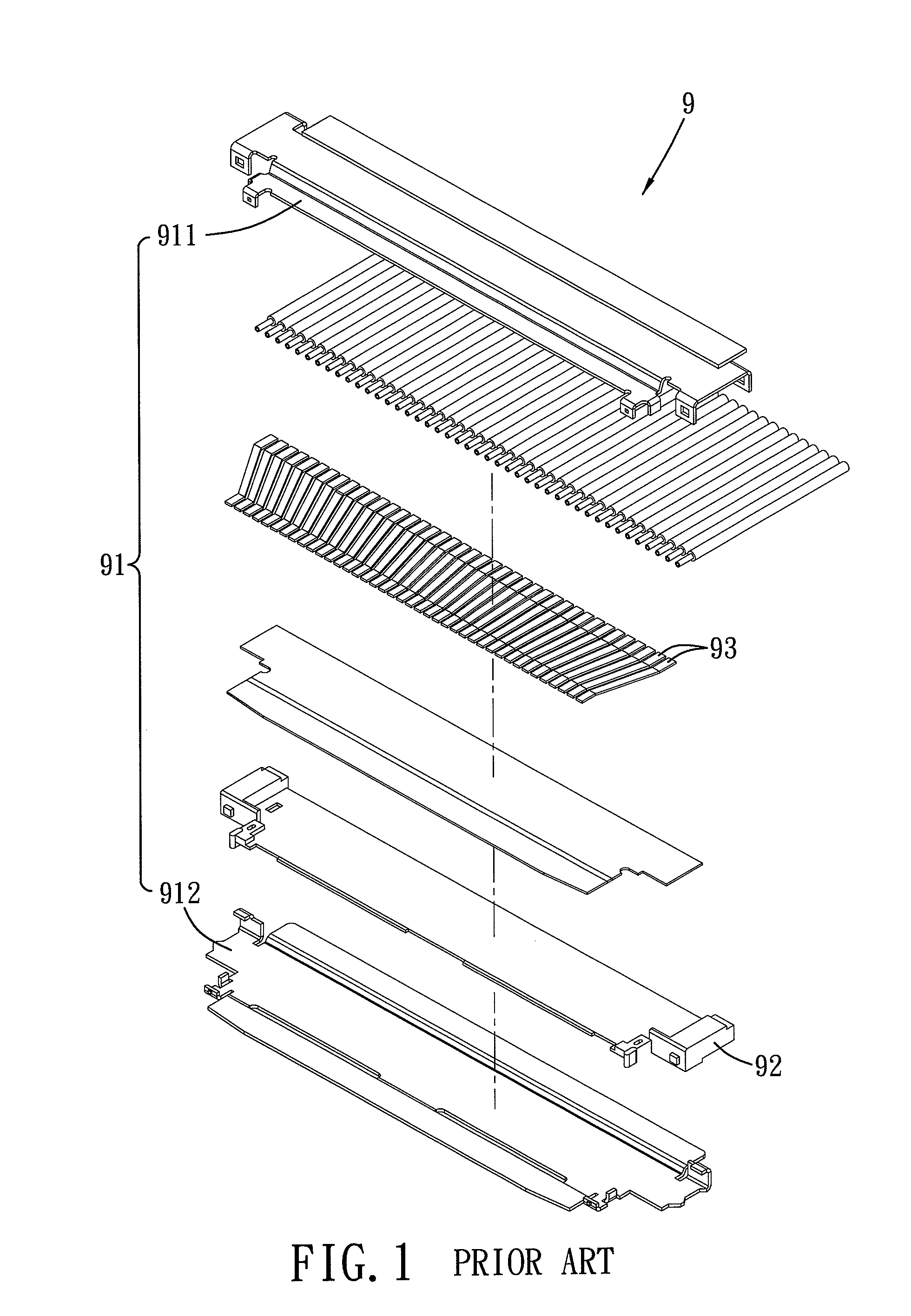 Thin plug connector and assembly method thereof