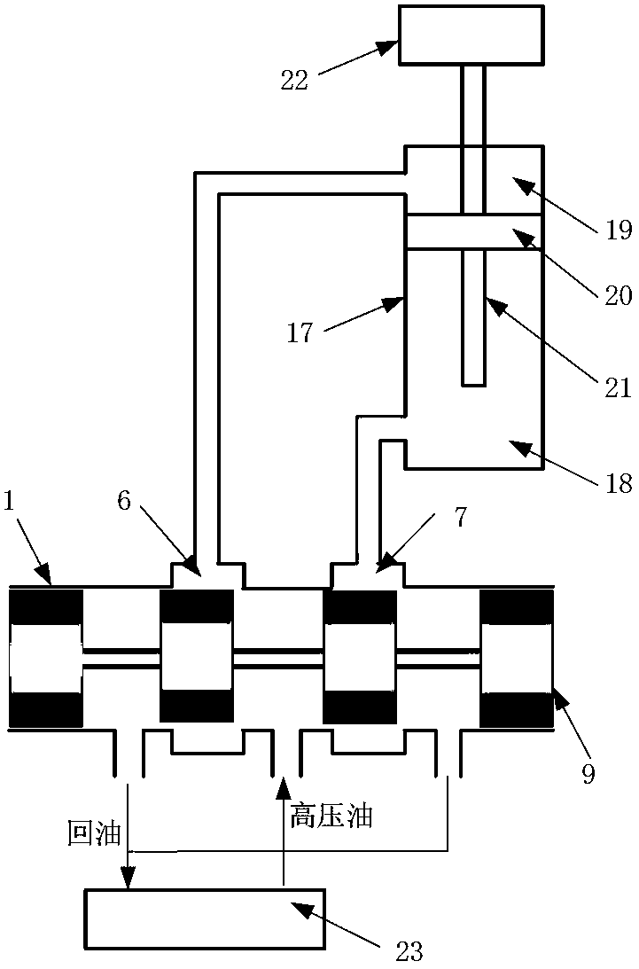 Energy-saving hydraulic valve with independently-controllable load throttle mouths and hydraulic valve control system