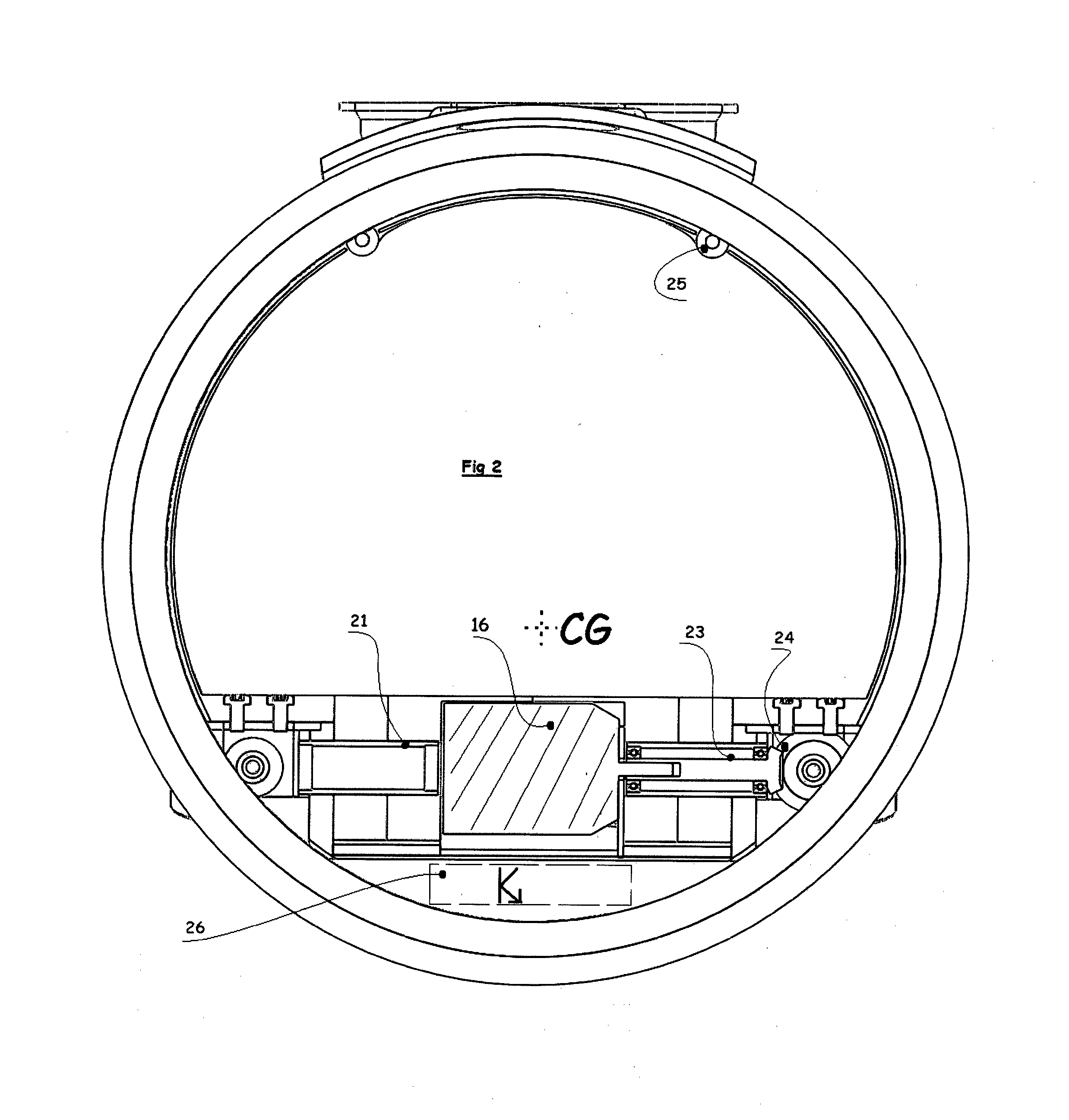 Longitudinally and laterally self-balanced electric unicycle