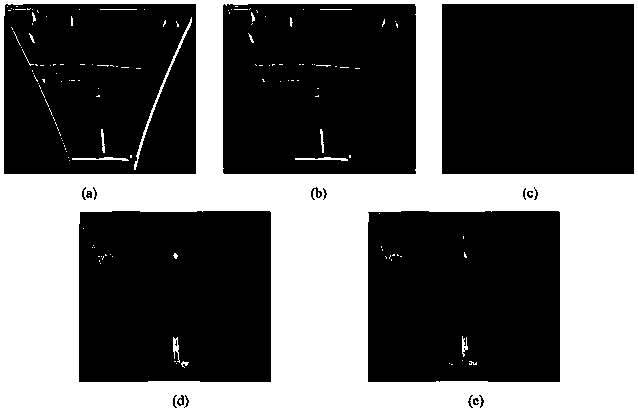 Parking line parking space recognition method and device based on information fusion