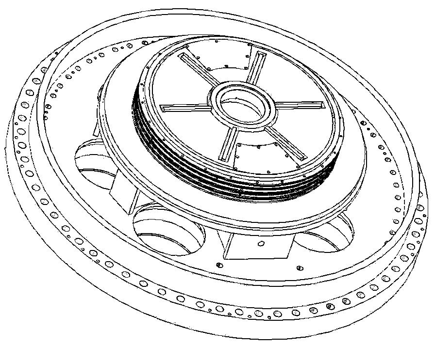 Shield tunneling machine drive box and production method thereof